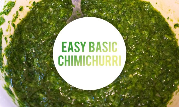 Easy Basic Chimichurri