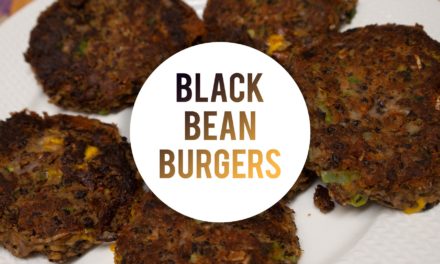 The TASTIEST Black Bean Burgers
